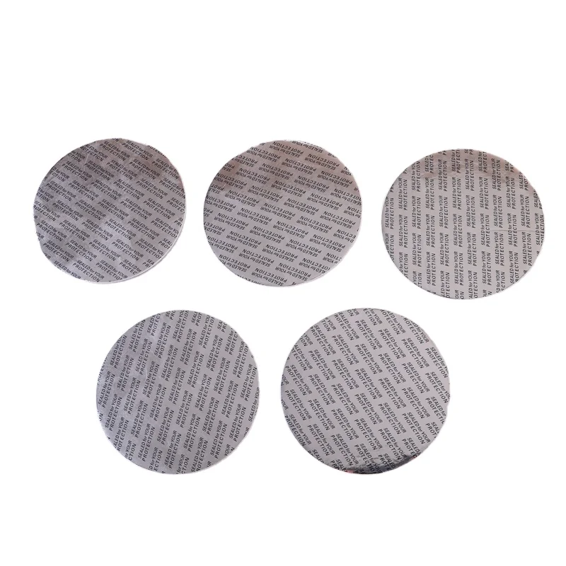 Sealed For Your Protection Easy Peelable Aluminum Foil Induction Seal