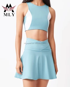 MLY Custom Fitness Sport Wear Women Workout Gym ECO Fabric Breathable Elasticity Yoga Wear