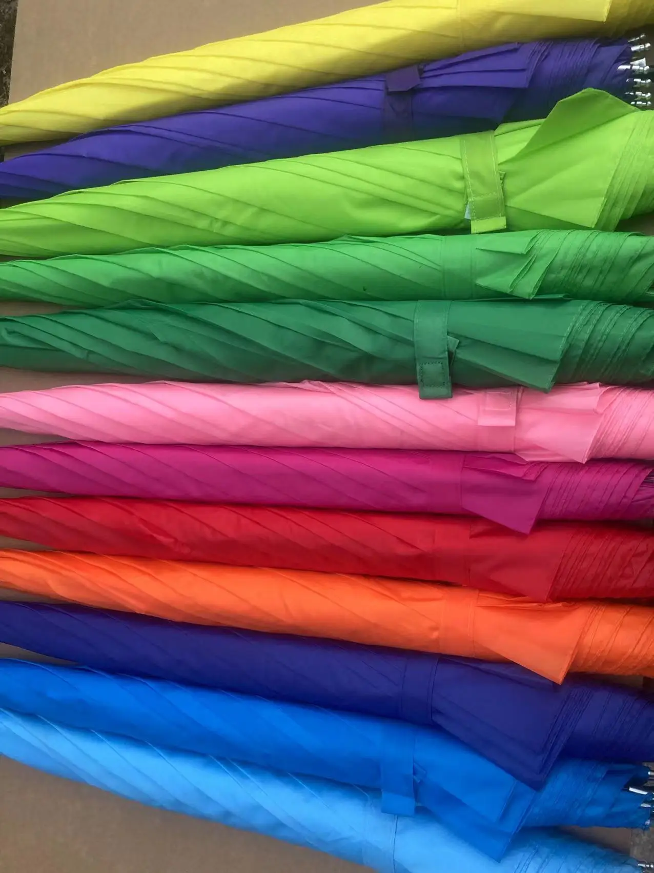 Ls Colorful Umbrellas Art Painting Street Decorative Umbrella