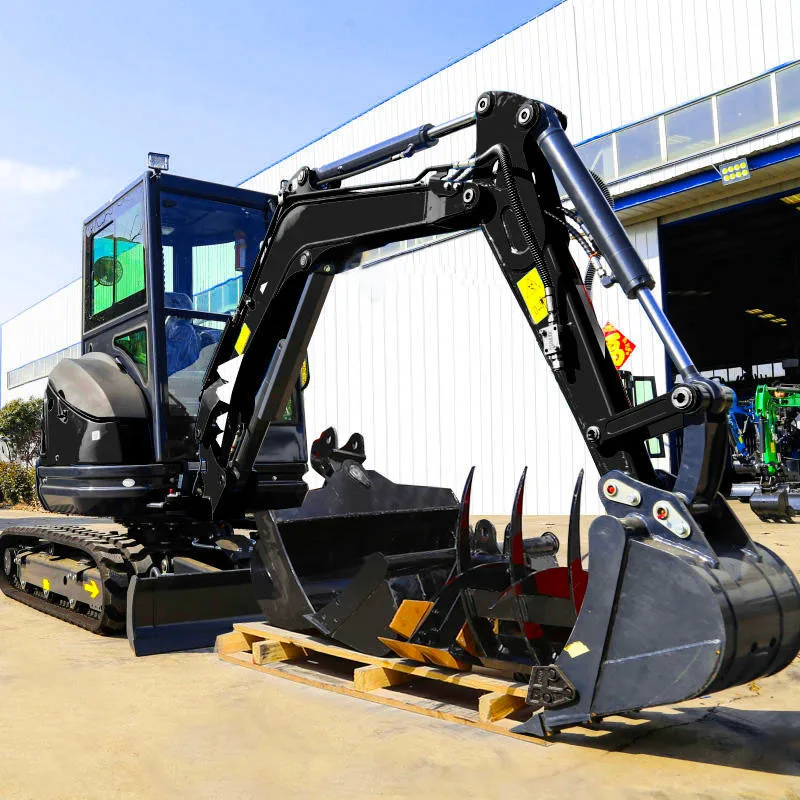 Free Shipping Compact Mini Excavators Japan Engine Farm Digger Multi Function Mini Excavator Customizable Colors 3 Ton Excavador