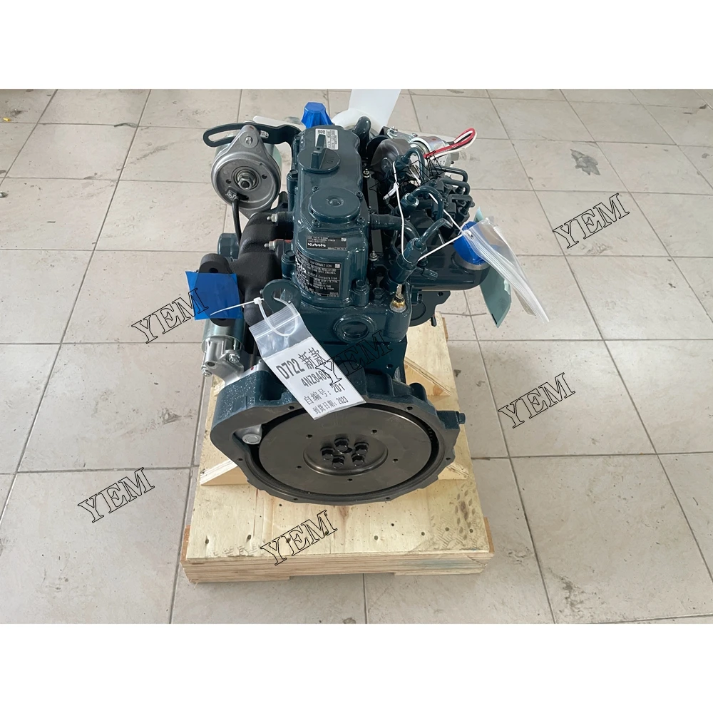 For Kubota D722 Complete Engine Assy 4NZ8486 New 2500RPM 10.2KW 4