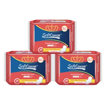 Low Price Day Time Use Sanitary Napkin Feminine Pads for Women Normal Absorption