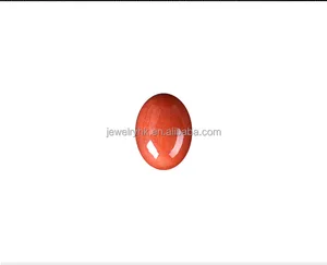 Oval-shaped South Red gemstone face pure natural red rose full-body South Red gemstone beads
