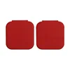 Red PU Leather Mirror