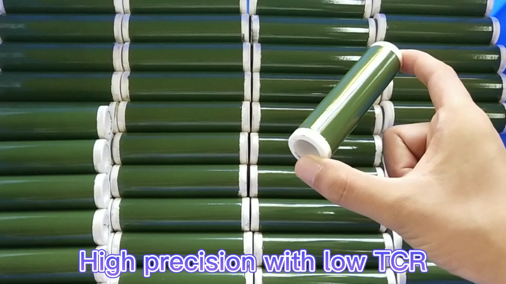 High Voltage Power Supply Shunt Resistor 400w 180kv Metal Glaze Thick