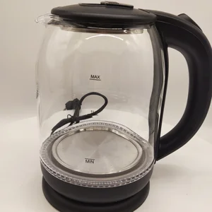 Glass Electric Kettle Stainless Steel Large Capacity Durable Automatic Power off