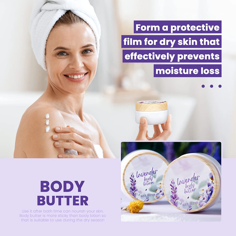 12 Pcs Lavender Scent Bomb Bath Spa Gift Set For Women Bath & Shower