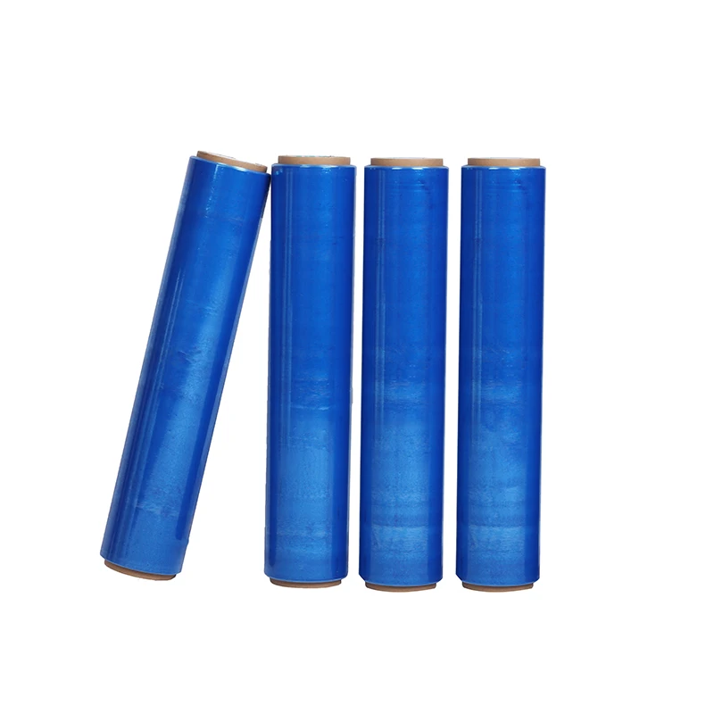 Customized Anti-Static and VCI Blue Stretch Film
