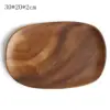 Madera maciza - Madera de acacia, forma irregular, 30*20*2cm