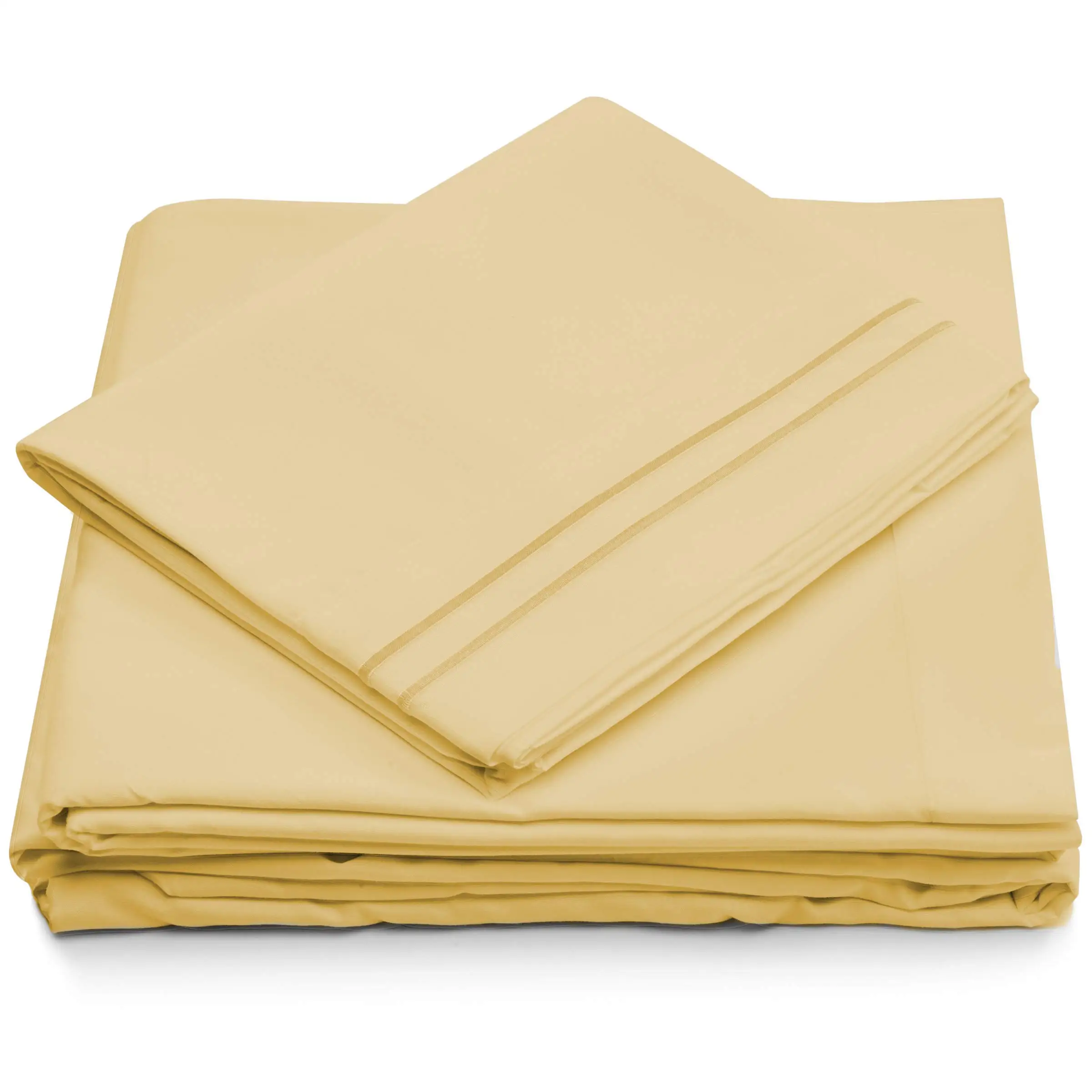 100 Cotton 400tc Hotel Luxury Quality Embroidered Bed Sheet Set Flat