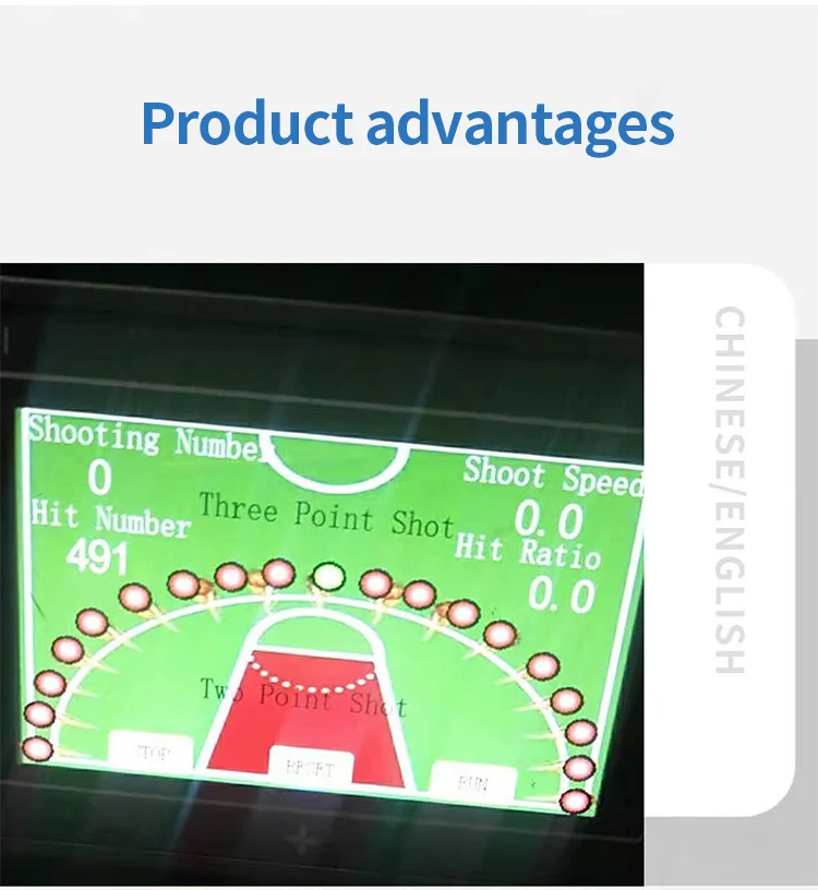 Smart Throw Basketball Passing Shooting Machine For Sale Electronic