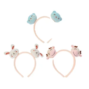 Girl Cartoon Hairband Plush Cute Animal Headband Hair Accessories