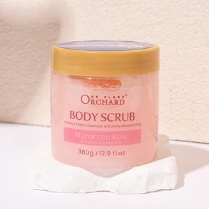 New Arrival Skin Care Spa Organic Whitening Moisturizing Moroccan Rose Body Scrub
