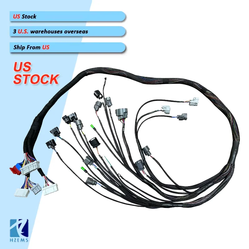 OBD2 Cable Suitable For Honda Civic Integra B16 B18 D16 Series Engine Wiring Harness Cnch-OBD2-1