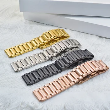 New Hot Selling Products 18mm 20mm 22mm 304 Stainless Steel Solid Watch Bracelet  with Quickrelease Pins