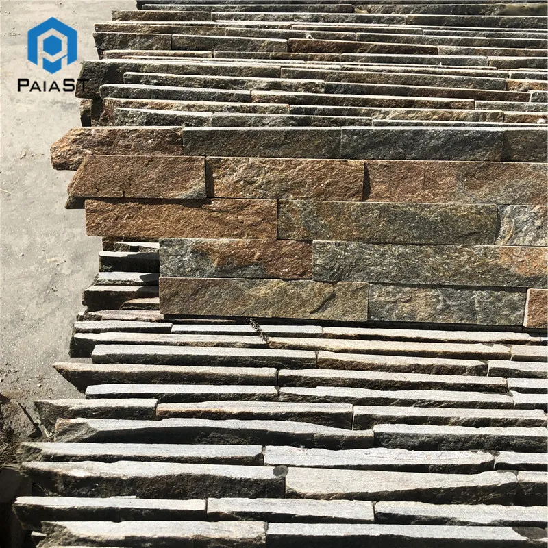 product quartzite stack stone veneer tile wall panel exterior slate-2