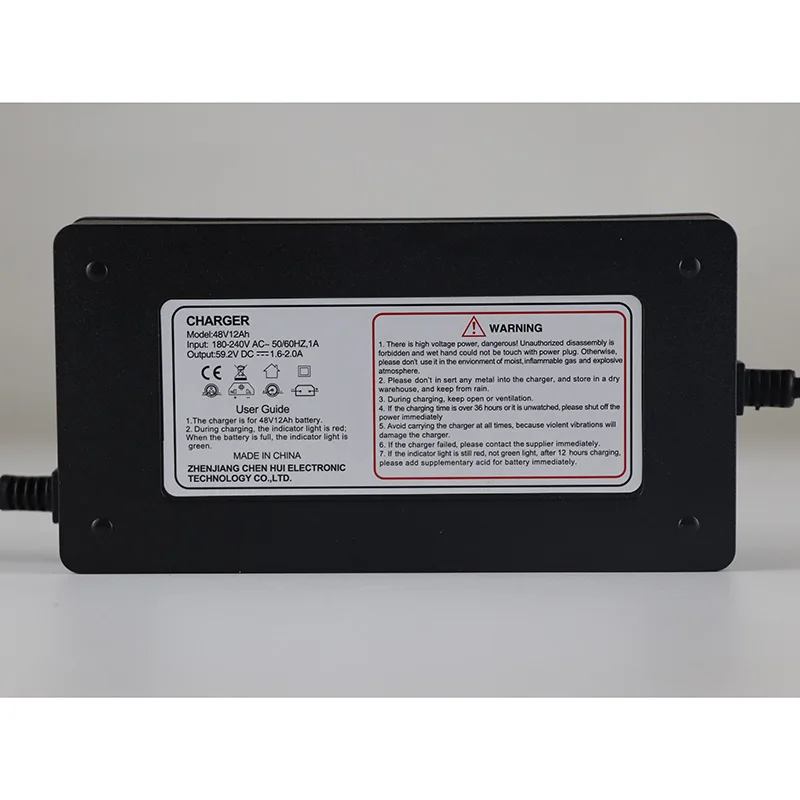 48V Smart Charger for Electric Scooters & Bikes - Lead Acid