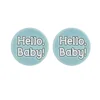 HELLO BABY Perle focale Bleu Poudre SA253
