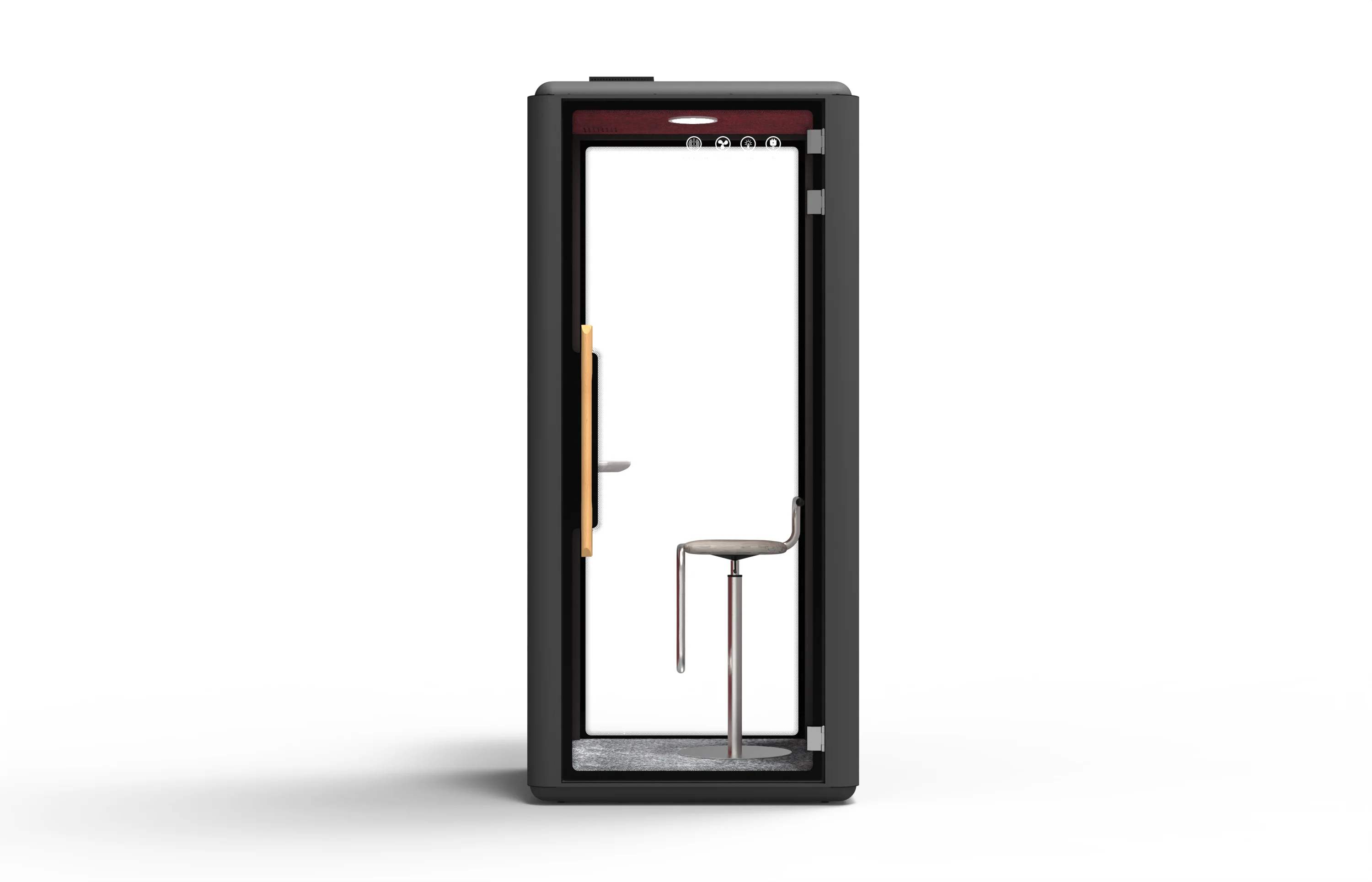 2025 Factory Wholesale Modern Luxury Leisure Booth Small Medium Large Private Pods Aluminum Alloy Soundproof And Movable 18