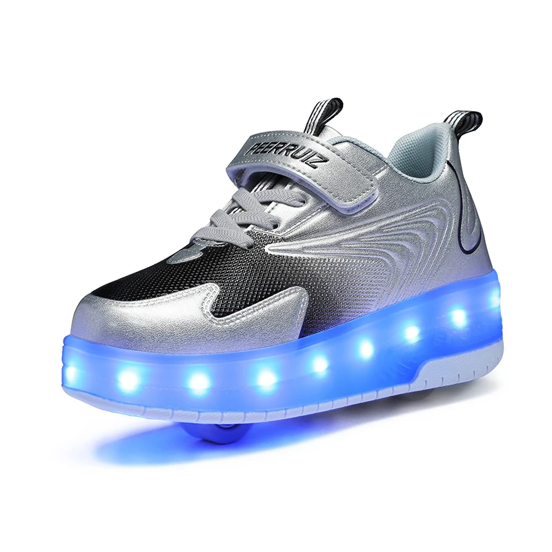 Con Ruedas Niña Zapatillas Con Luces NiÃ±a Decathlon Patines