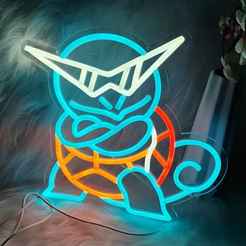 Ninja Turtle Neon Light Anime Neon Light can be personalized and customized for sign parties and neon sign wall decoration
