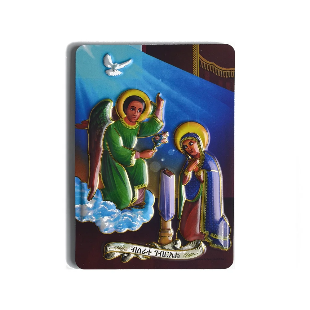 Православные иконки сувенир 3D магнит на холодильник