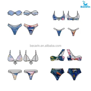 Custom Logo Two-Piece Women Bikini Set OEM/ODM Swimwear, Low MOQ, Private Label, Trendy Beachwear Manufacturer