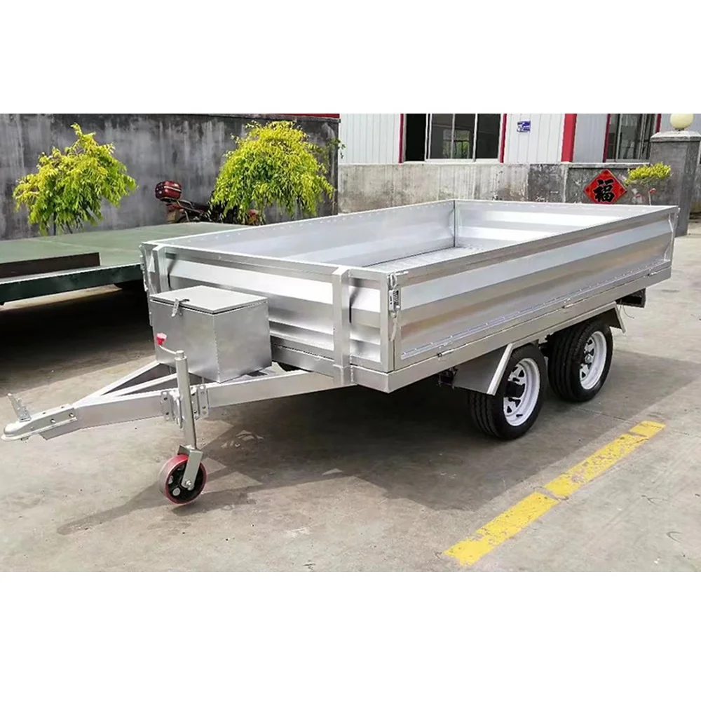トレーラー　油圧ダンプ　トラクター用　率引タイプ　運搬車　搬送 荷台 牽引　油圧 資材　肥料　トラクター　宮崎　　 トラクター用 トレーラー 油圧ダンプ ダンプトレーラー 【公式通販】