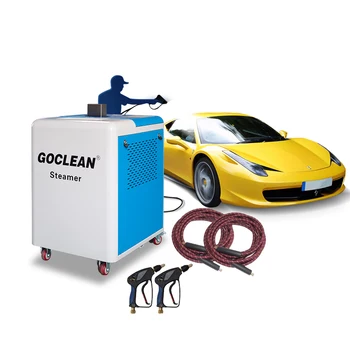 Car Detailing Equipment free Drying Towel Dry Wet Steamer Optima Diesel Self Service Steam Cleaning Car Wash Machine