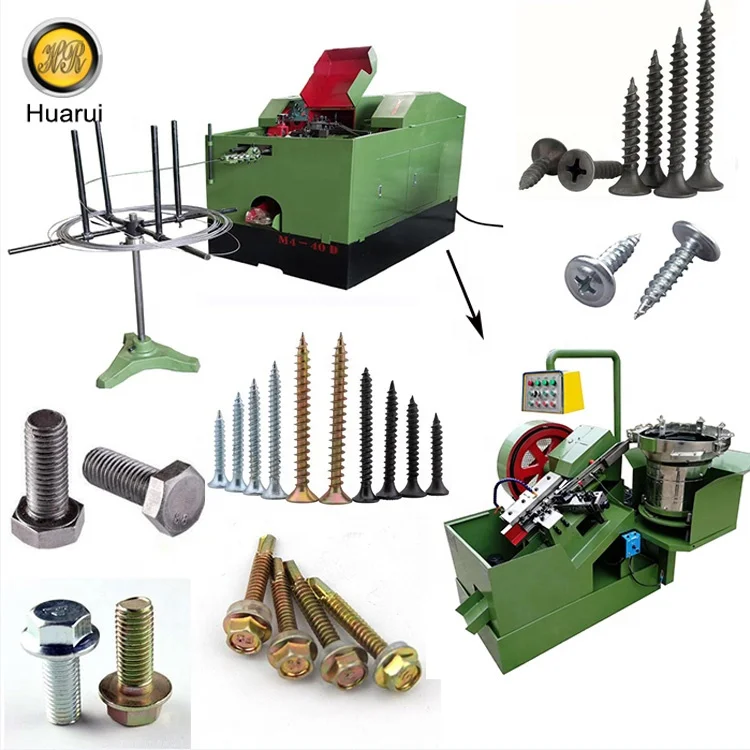 Automatic Screw Cold Heading Machine High Speed Screw Making Machine