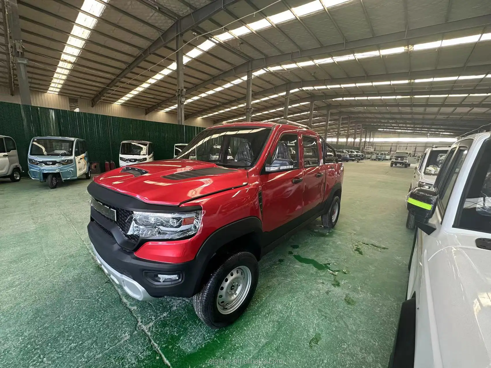 New Energy Vehicles Electric Mini Pickup Truck Electric 4x4 4 Seat Four