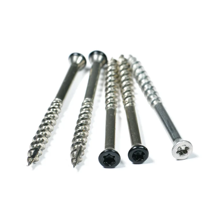 7 Stainless Steel Small Csk Head Torx Trim Head Screw Deck Screw Type
