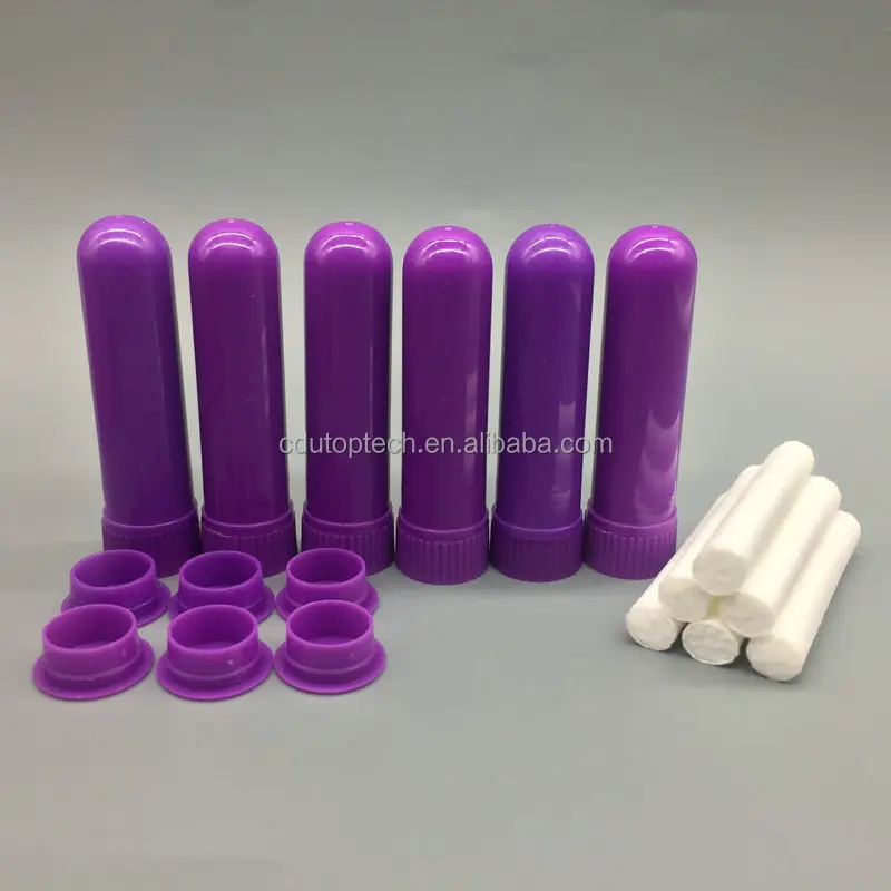 Wholesale Colored Plastic Blank Nasal Inhalers Stick For Essential Oil ...