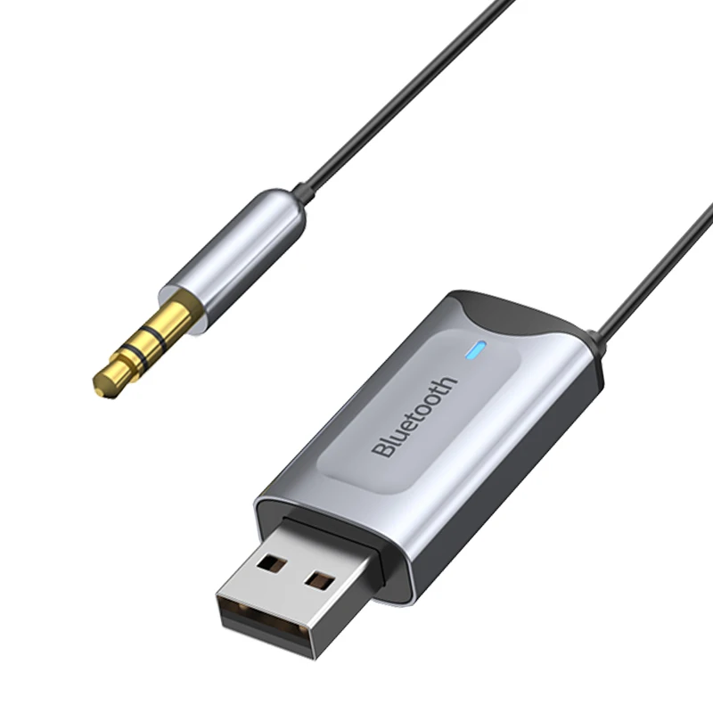 BT Aux адаптер Dongle USB к разъему 3 5 мм автомобильный аудио 0 комплект громкой связи для автомобильного приемника