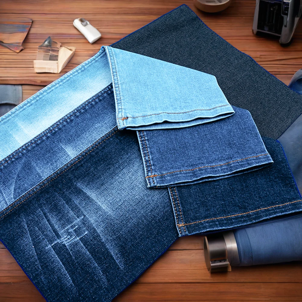 Heavy Height With Slub Cotton Spandex Stock Jeans Men's Wear Original