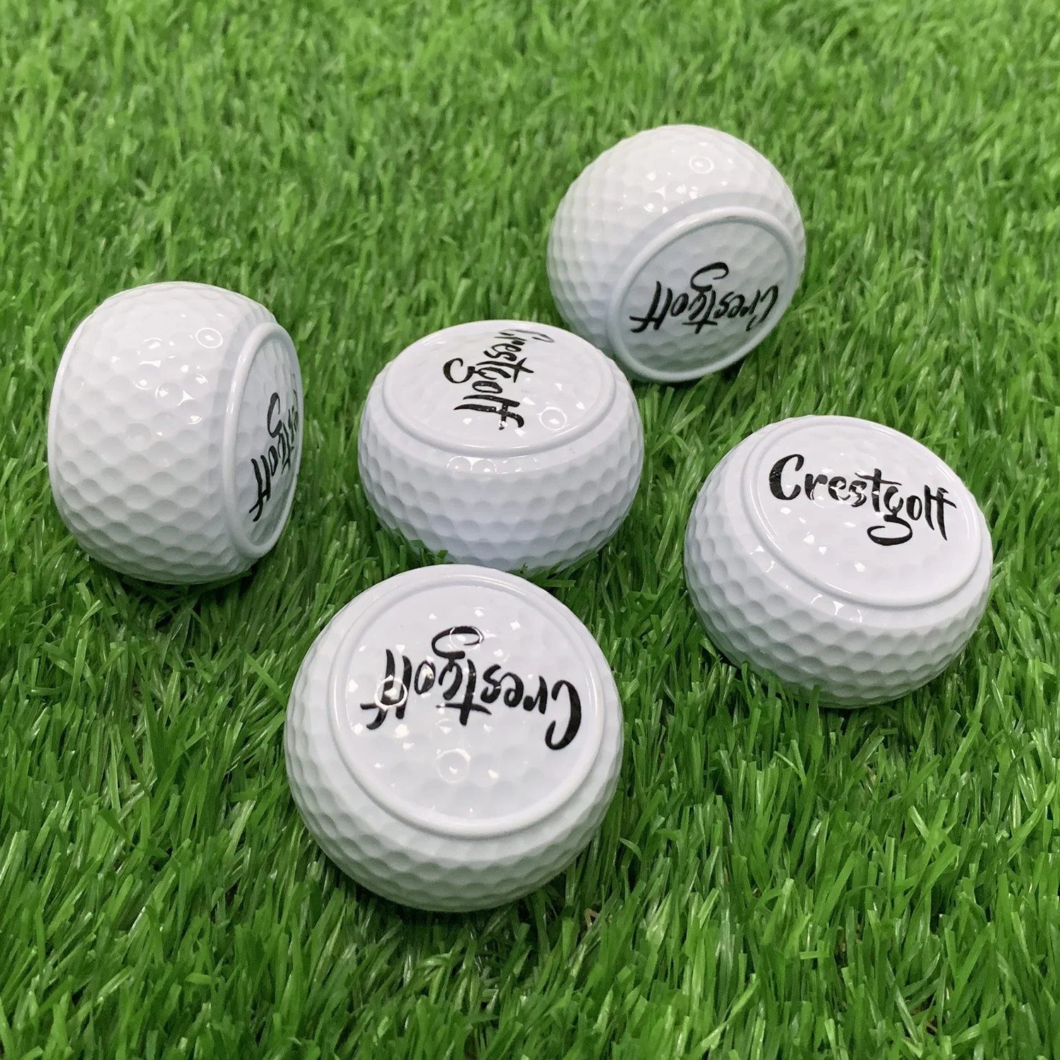 Custom Logo Mini Novelty Putter Putting Practice Flat Golf Balls ...