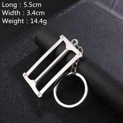 Mini Multitool Portachiavi A Forma Di Pala – Chiave Inglese E Cacciavite, Portachiavi Metallico Da Uomo