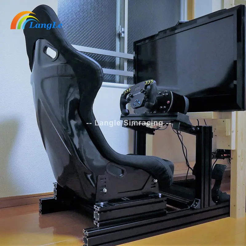 Best Budget Basic Sim Racing Cockpit 4080 T Slot Aluminum Extruded Profile  Cheap Price DIY Sim Racing Cockpit Kit