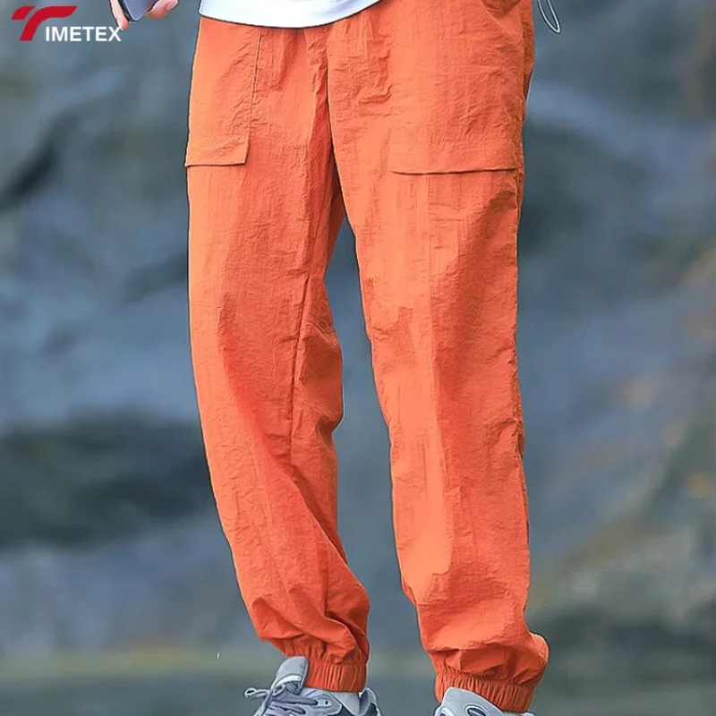 Timetex 2025 Work Pants Men and Women's Casual Windproof and Waterproof New Style Solid Pattern Spring and Autumn
