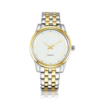 High Quality Wholesale Men's Business Stainless Steel Strap Watch Luminous Hands Waterproof Quartz Watch Women Wristwatch