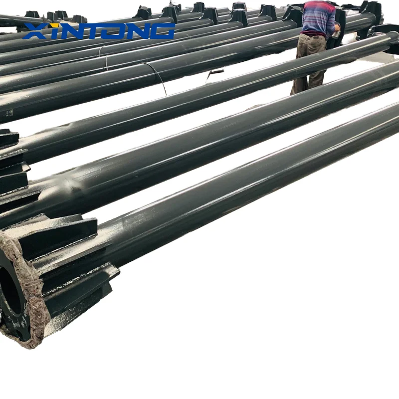 XINTONG 12-метровый уличный фонарь с двойной солнечной батареей