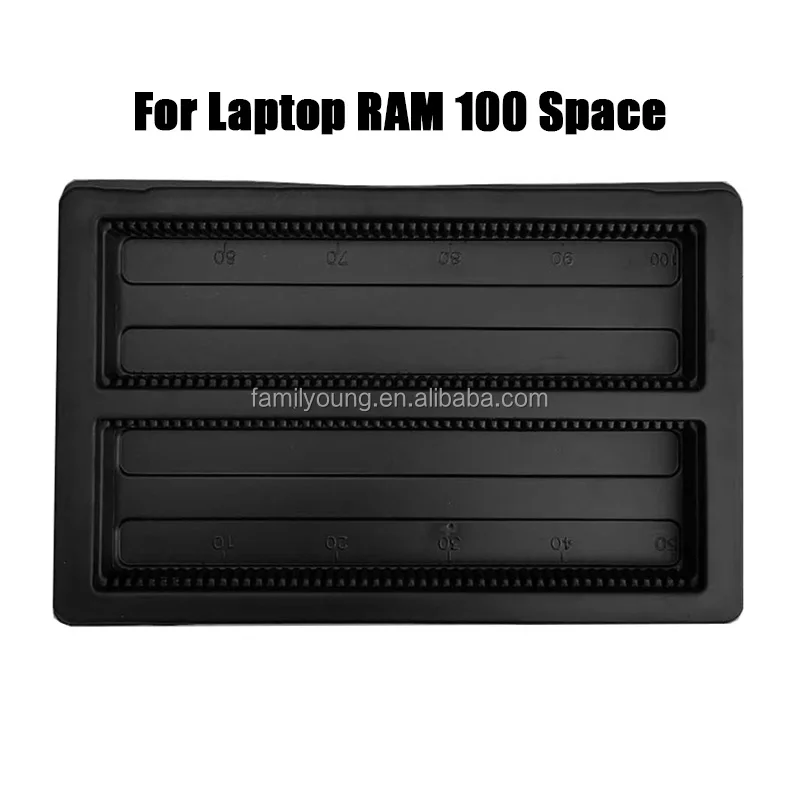 2 étuis plateau d'emballage mémoire pour ordinateur modules DDR4 de bureau - con