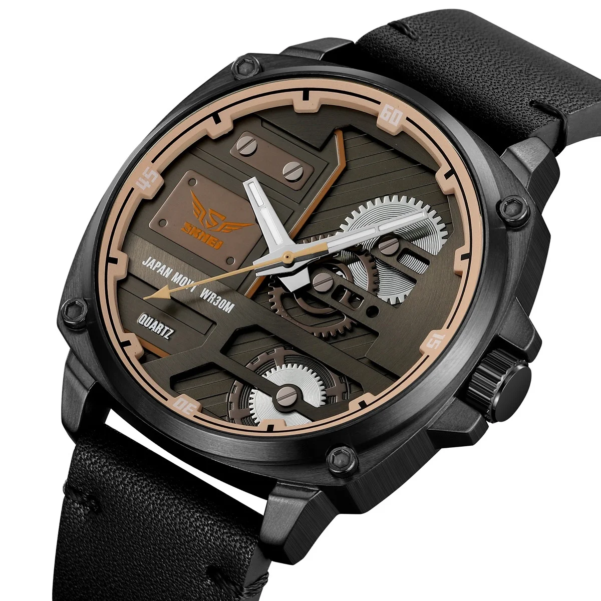 SKMEI 2289 Luxury Quartz Watch for Men – Japan Movement, Water
