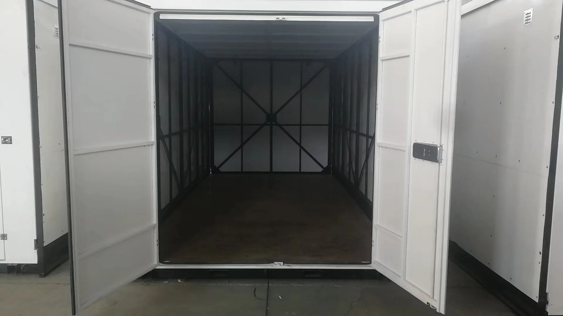 Q235 Steel 9ft 16ft 19ft Foldable Storage Unit Movable Portable Moving Rental Self Storage