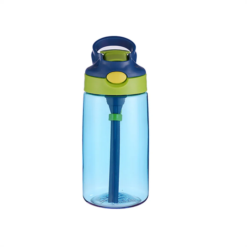 New 480ml Kids Clear Plastic Water Bottle With Straw Drinking Children  Drink School Cute Giant Water Bottle For Kids - Buy New 480ml Kids Clear  Plastic Water Bottle With Straw Drinking Children