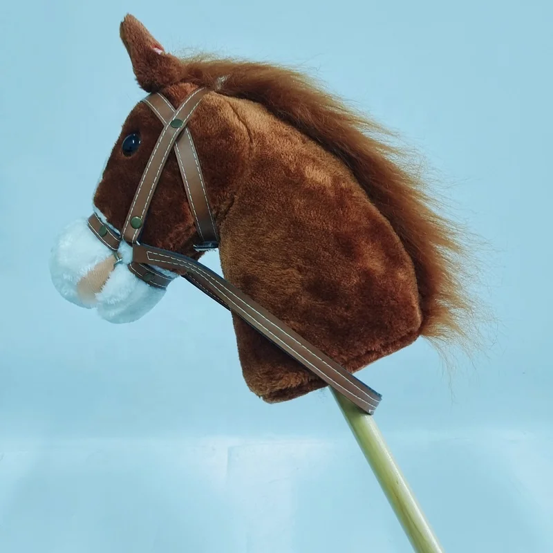 Stick Pony Stick Horse Plush Handcrafted Hobby Horse Unicorn Battat Toys For Toddlers 1-3