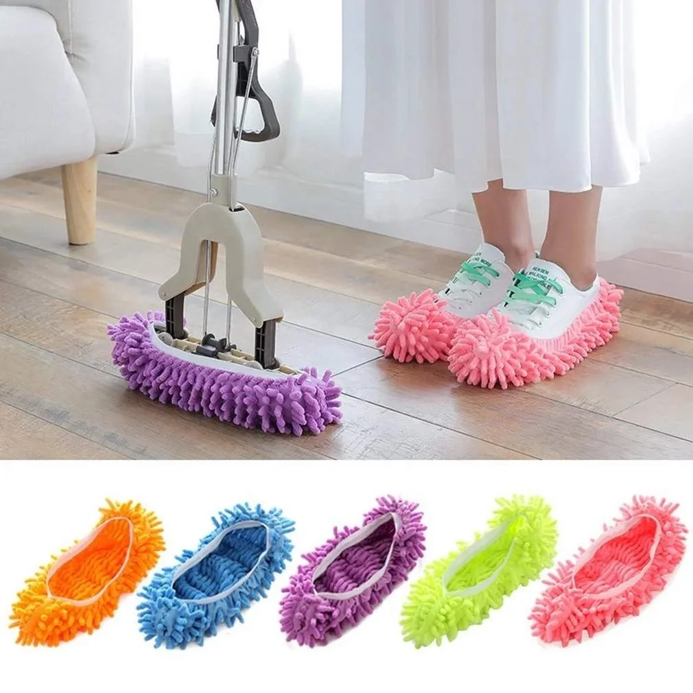 Multifunctional Mop Slippers Dust Removal Lazy Shoe Cover Cleaning Too –  AKIRA-PRO-SUPPLIES