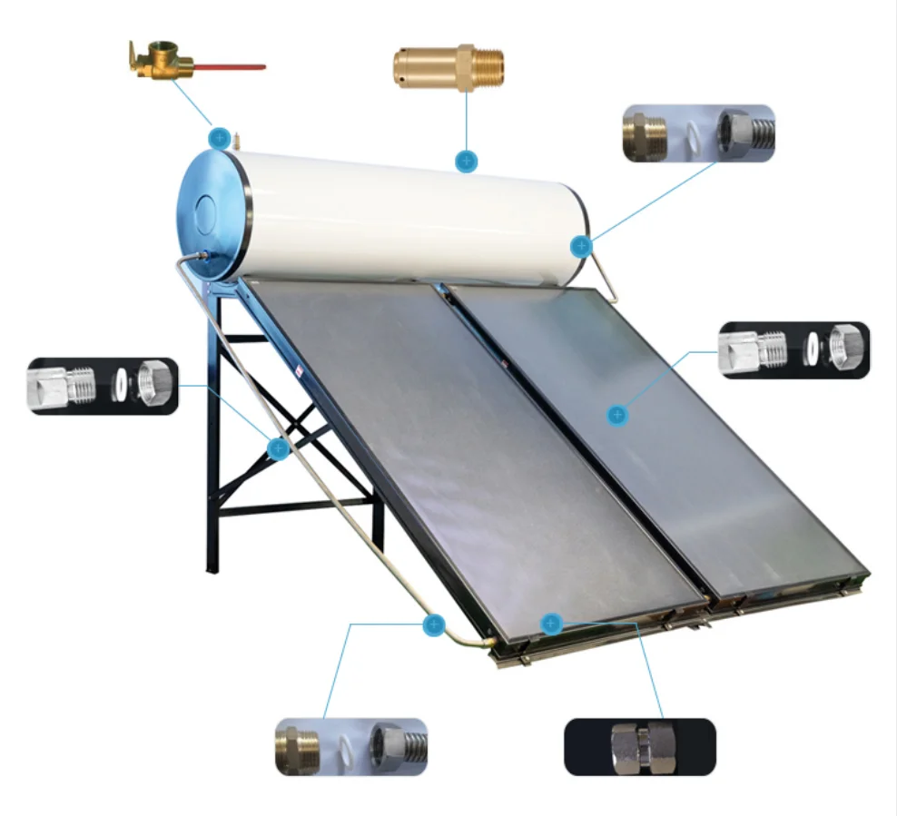 The Compact Solar Water Heater With Thermodynamic Solar Panel Hot Solar Energy