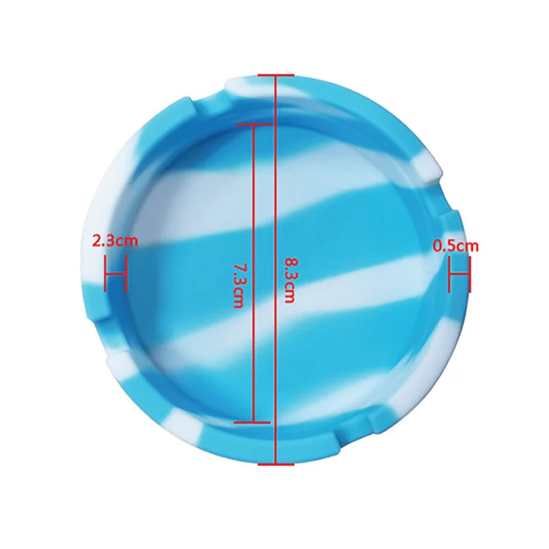 Силиконовая пепельница для