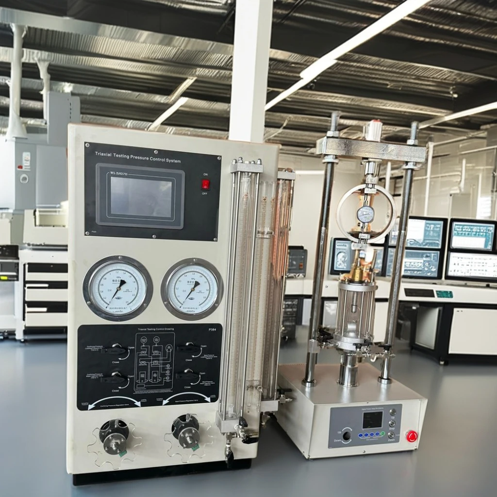 Triaxial Compression Test Apparatus for Soil and Rock Triaxial Apparatus
